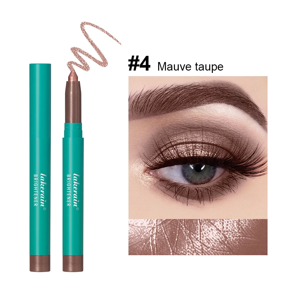 Waterproof Shimmer Eyeshadow Stick for Radiant Eye Brightening - 18