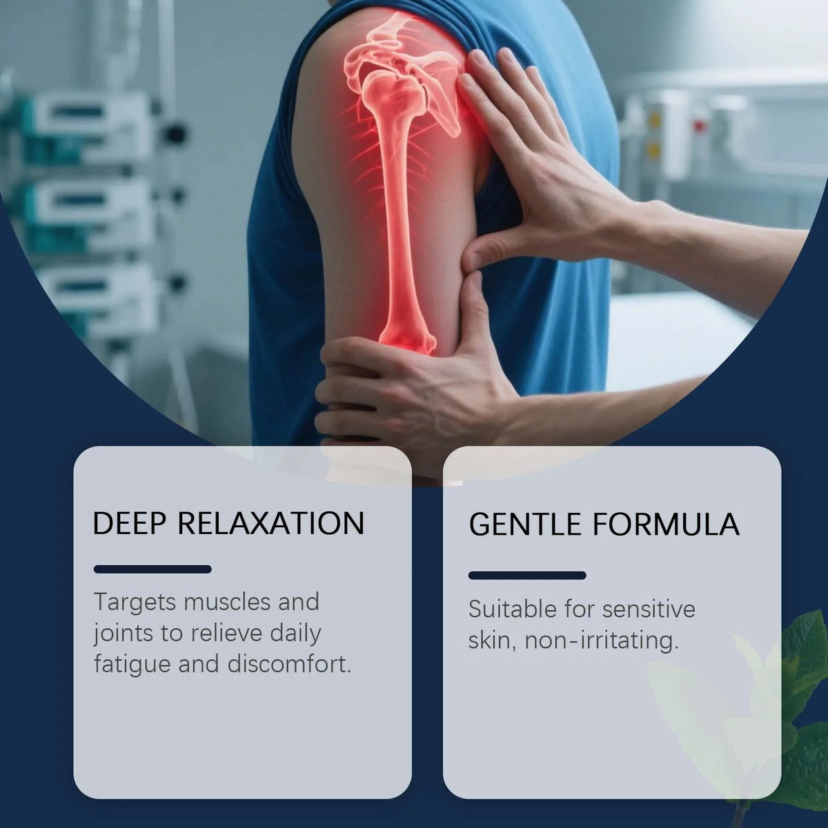 Soothing Joint and Muscle Relief Massage Cream for Body Discomfort