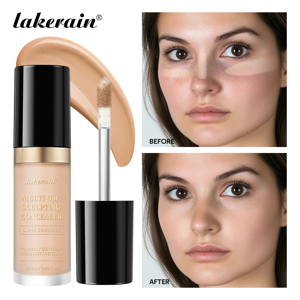 Multi-Use Sculpting Concealer for Full Face Coverage and Contouring - 4