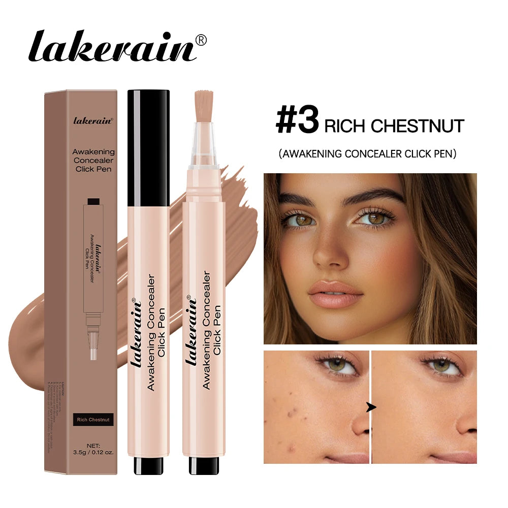 Waterproof Awakening Concealer Click Pen for Natural Brightening Coverage - 23