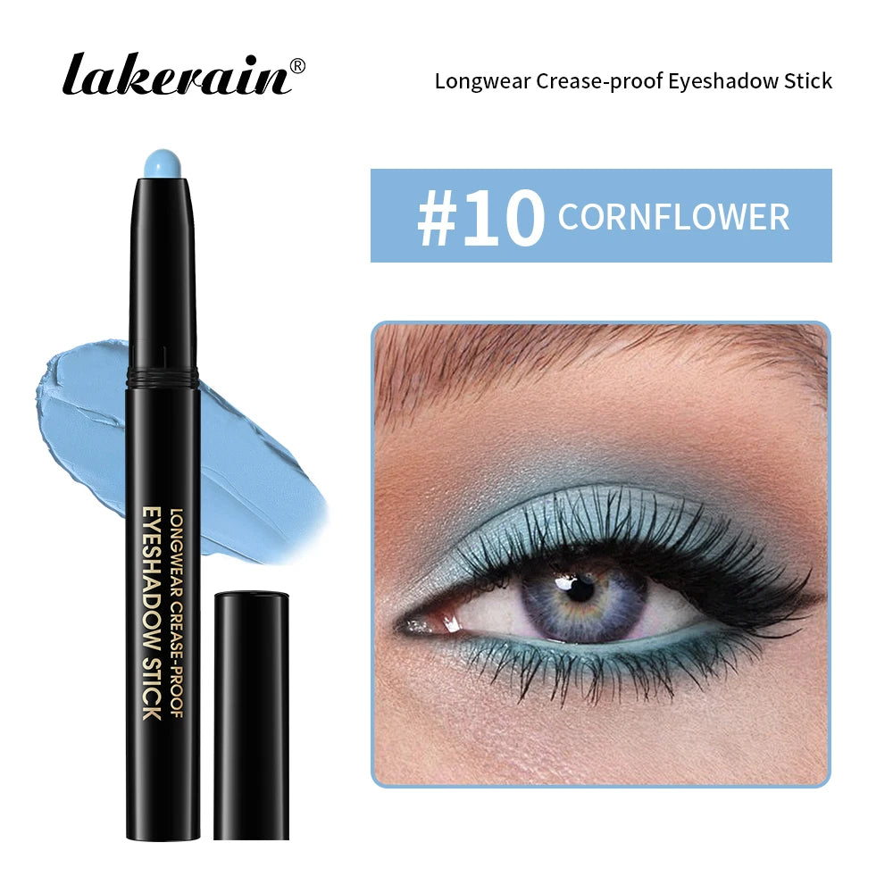 Longwear Waterproof Eyeshadow Pencil for All-Day Smudge-Proof Eye Makeup