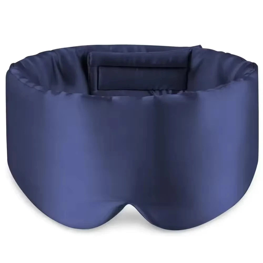 Silk Sleep Mask for Total Light Blocking and Comfortable Rest
