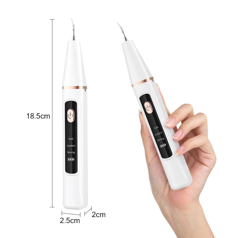 Ultrasonic Electric Teeth Tartar and Plaque Remover for Home Dental Care - 10