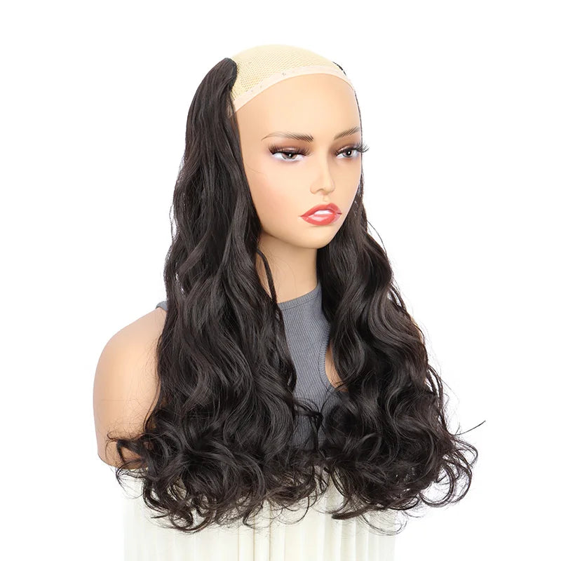 20-Inch Wavy Clip-In Hair Extension for Instant Volume