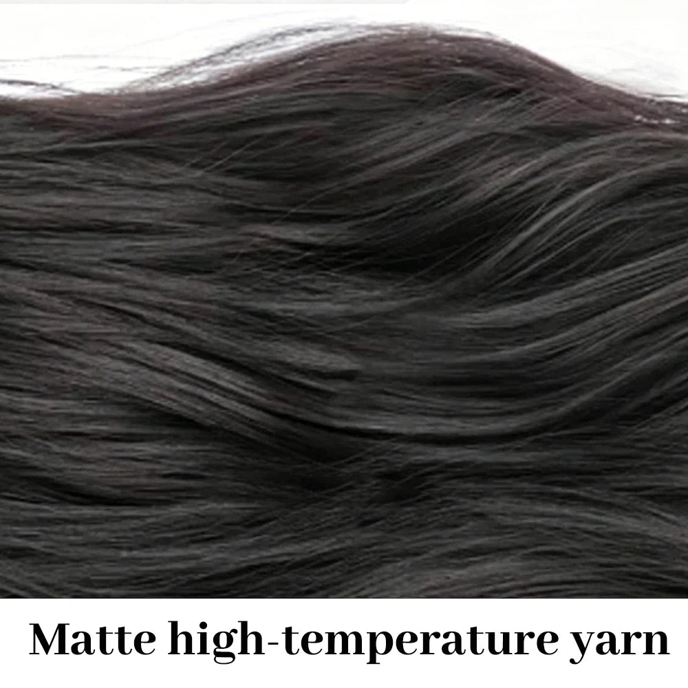 12-Inch Wavy Clip-In Hair Extension Set for Women - 9