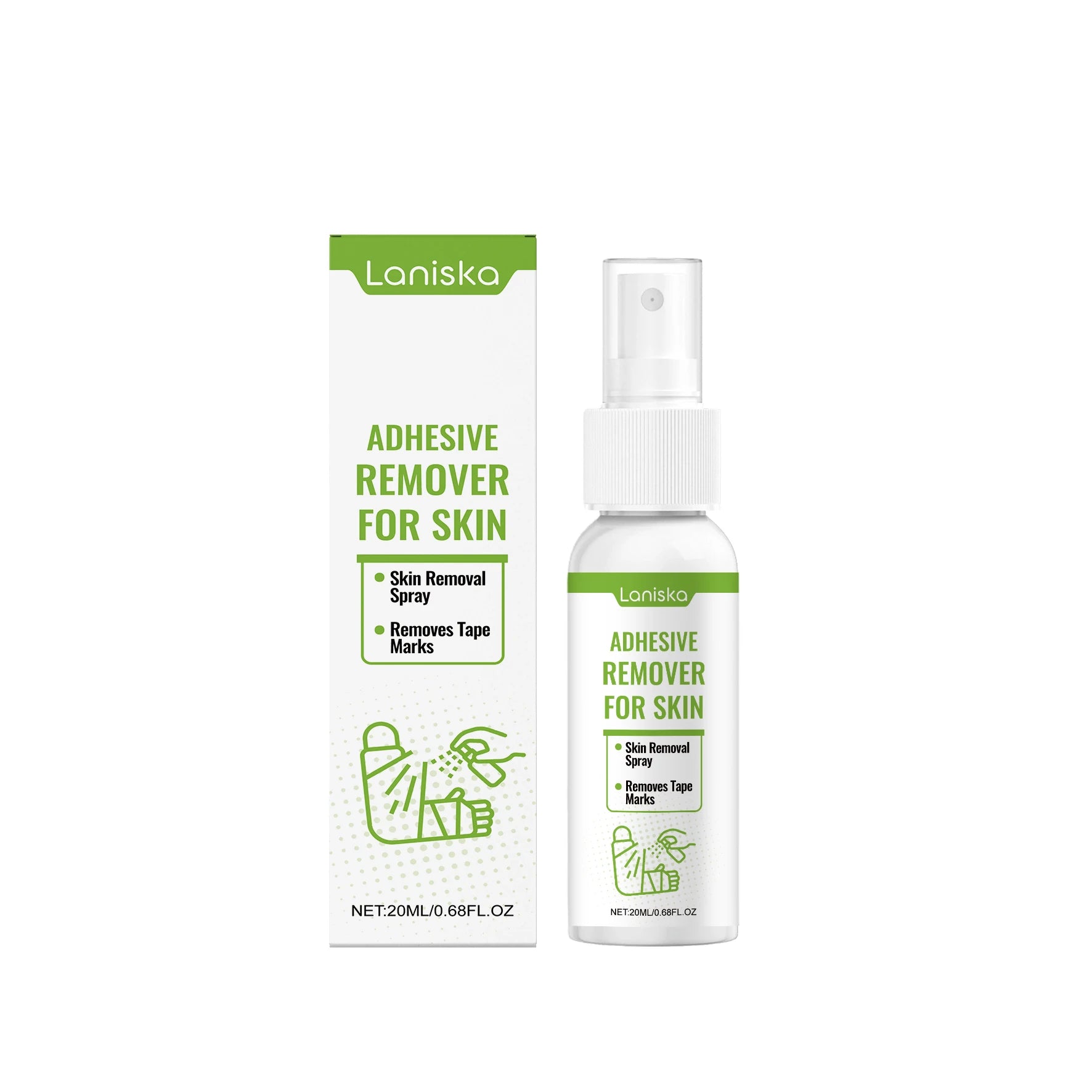 Gentle Adhesive Remover Spray for Skin and Tape Residue - 17