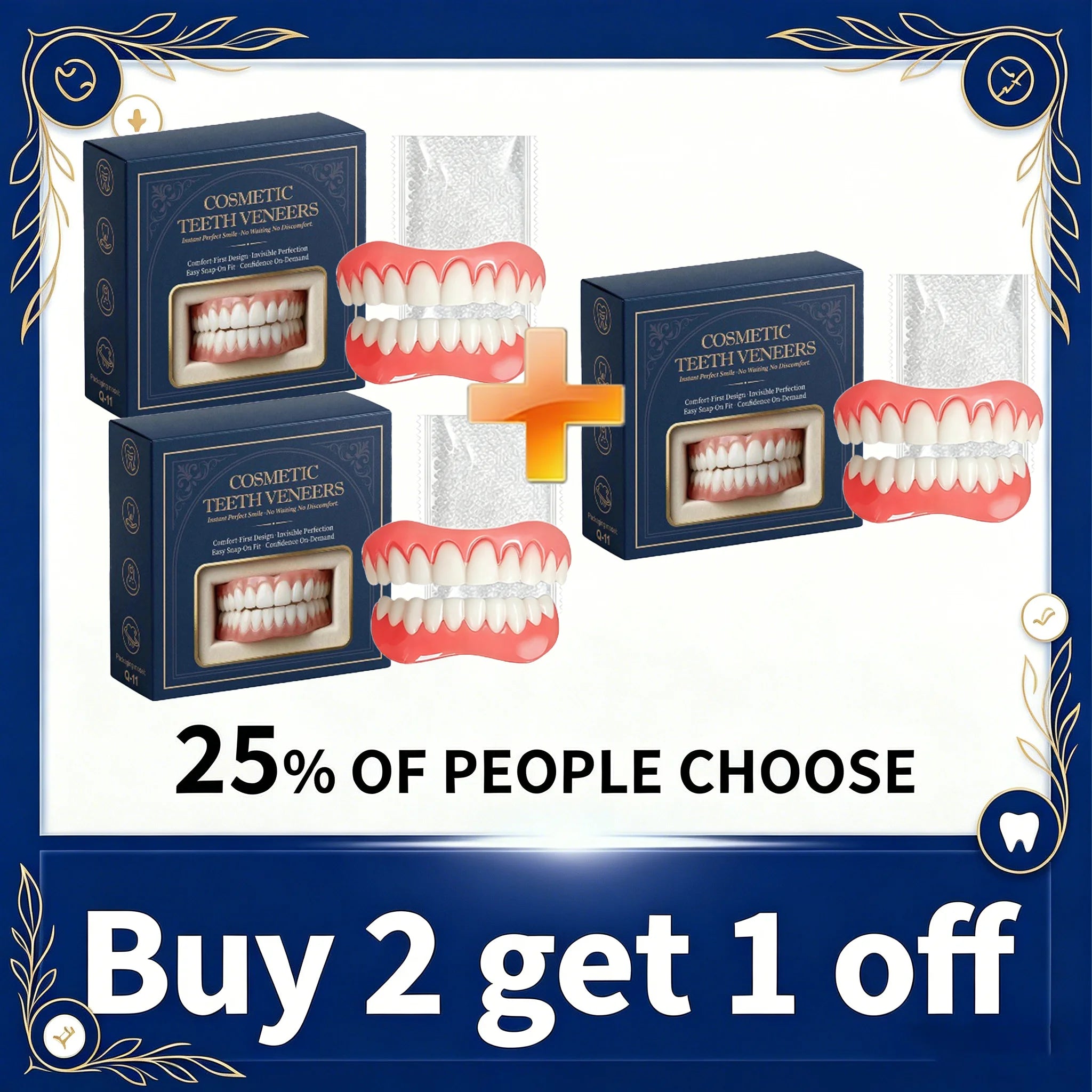 Moldable Thermoplastic Denture Fitting Kit for Natural Smile - 7