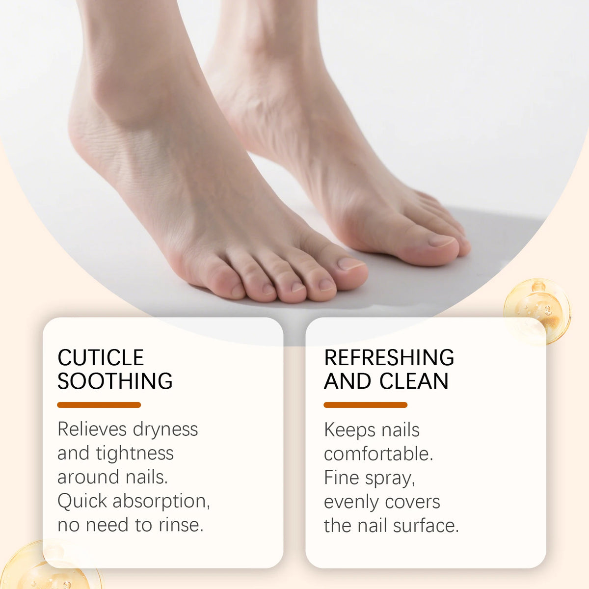 Bee Venom Nourishing Nail Spray for Repairing Brittle and Damaged Nails