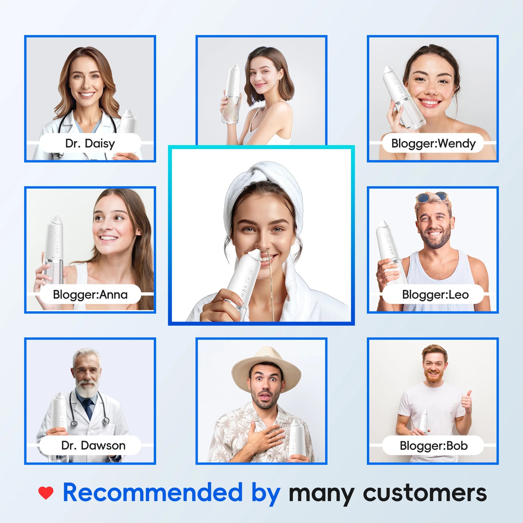 Electric Nasal Irrigation System for Sinus Relief and Allergy Cleaning - 8
