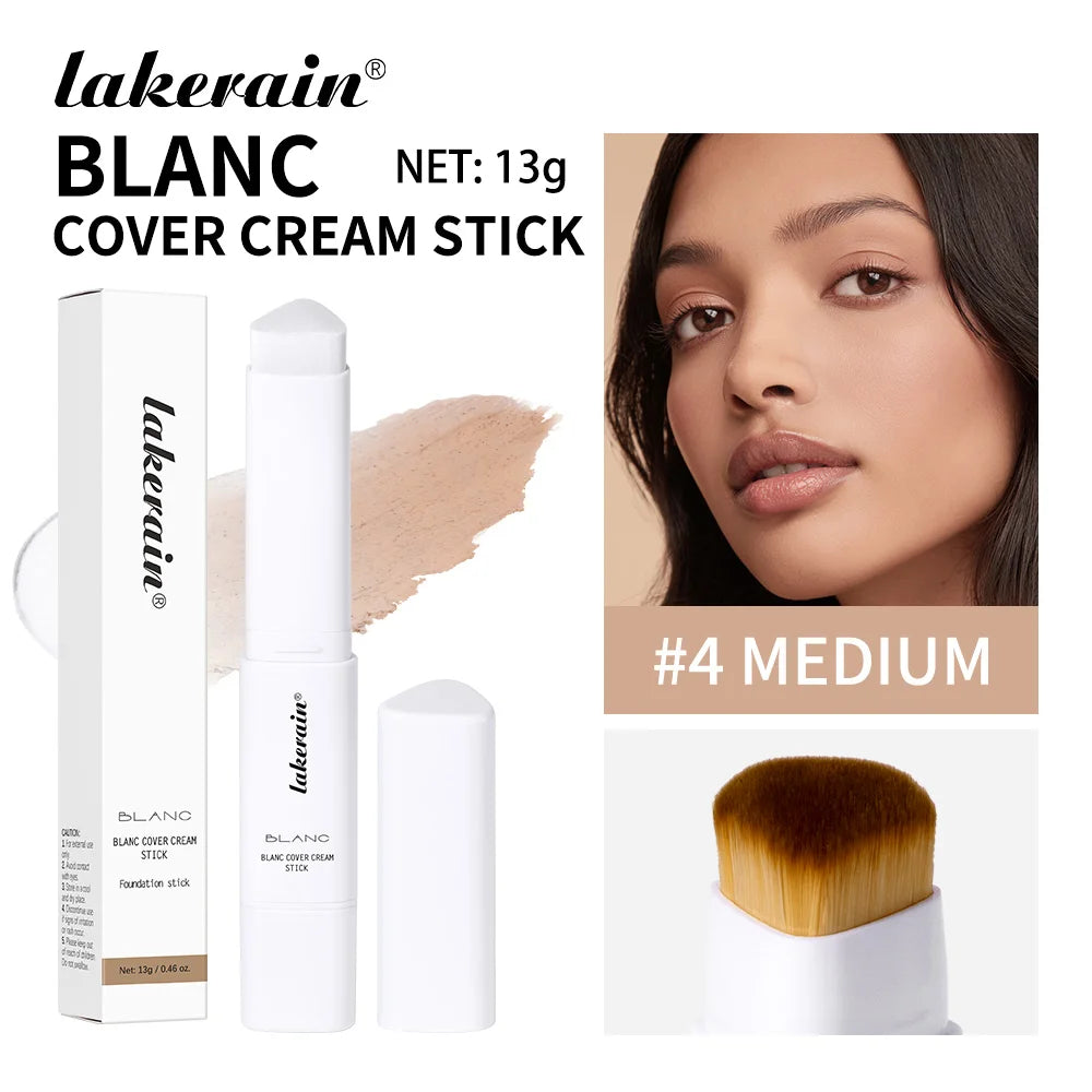 Color-Changing Foundation Stick with Built-in Blending Brush - 24
