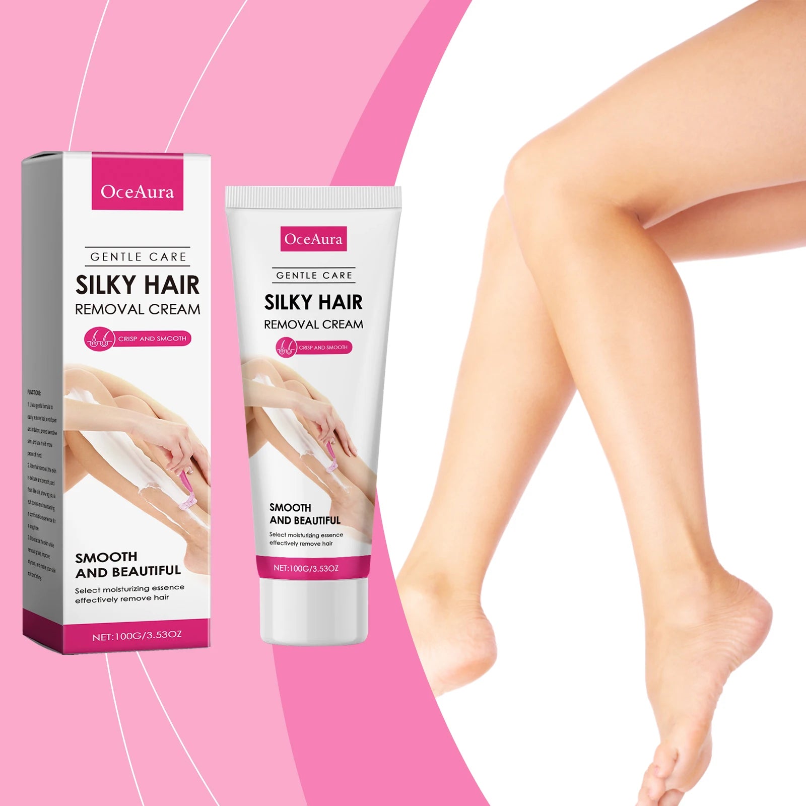 Gentle Hair Removal Cream and Soothing Oil for Sensitive Skin - 8