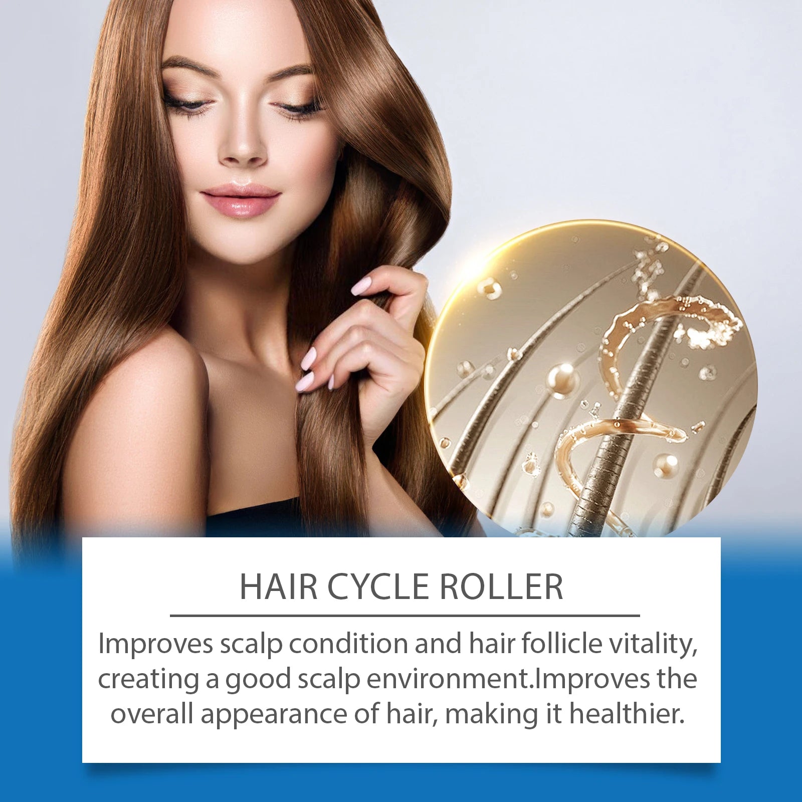Rosemary Scalp Stimulating Roller Serum for Hair Growth and Thickness - 8