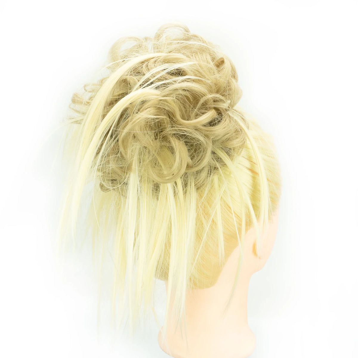 Curly Messy Hair Bun Updo Scrunchie Extension for Instant Hair Volume