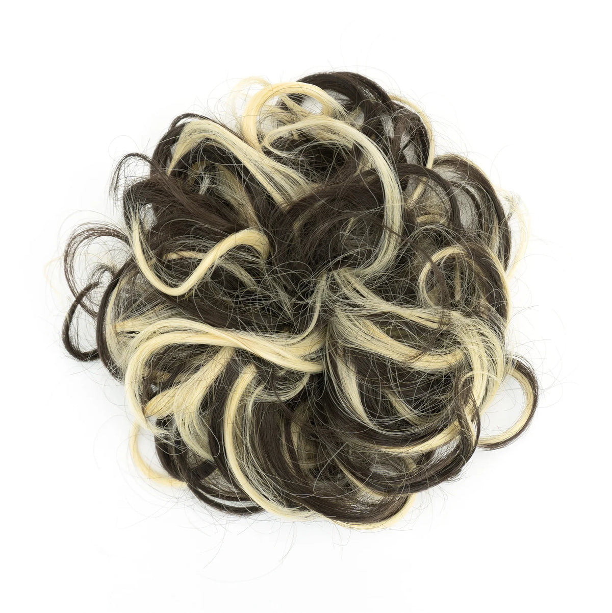 Messy Curly Hair Bun Extension for Instant Volume and Elegant Styles