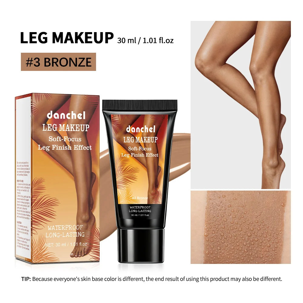 Waterproof Body Foundation for Concealing Scars and Tattoos on Legs - 21