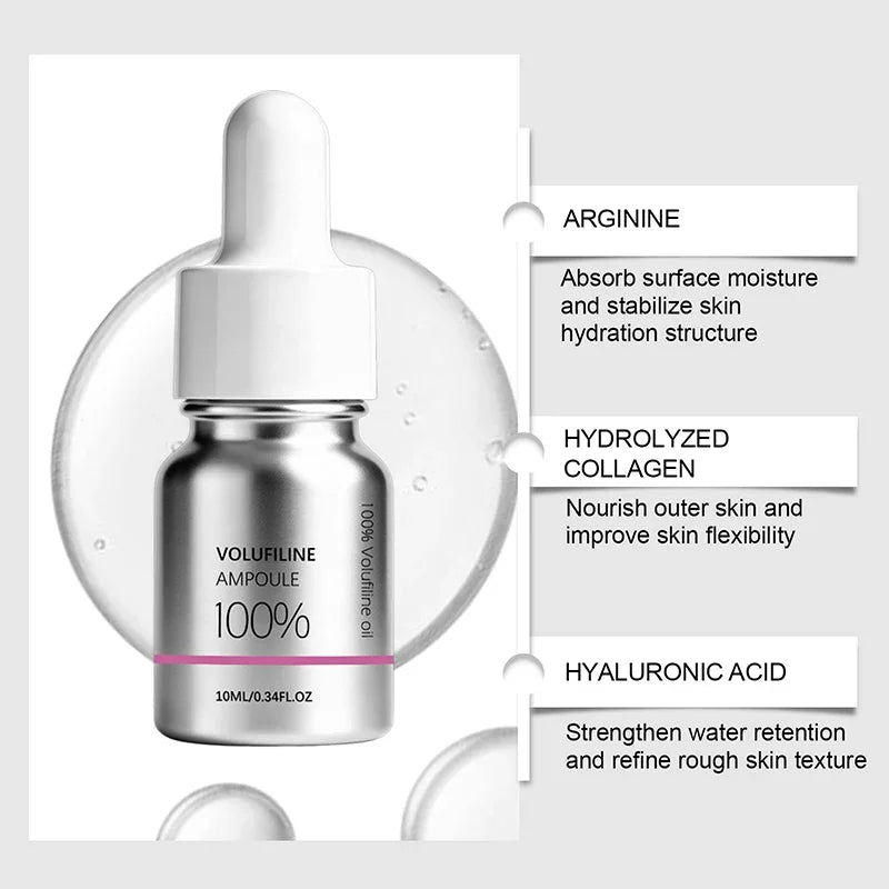 Plumping and Firming Facial Serum for Deep Hydration and Fine Lines - 8