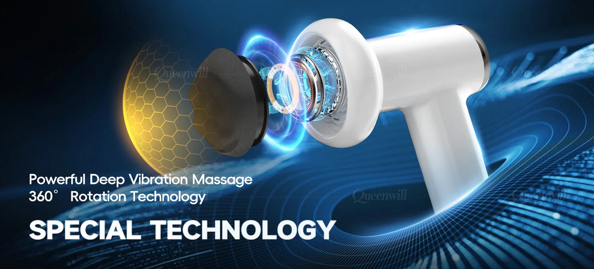 Portable Body Shaping and Deep Tissue Massage Gun for Fitness Recovery