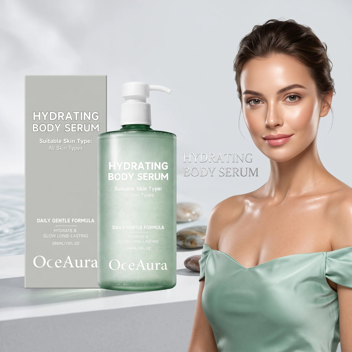 Hydrating Body Serum for Dry Skin to Restore Smoothness and Radiance
