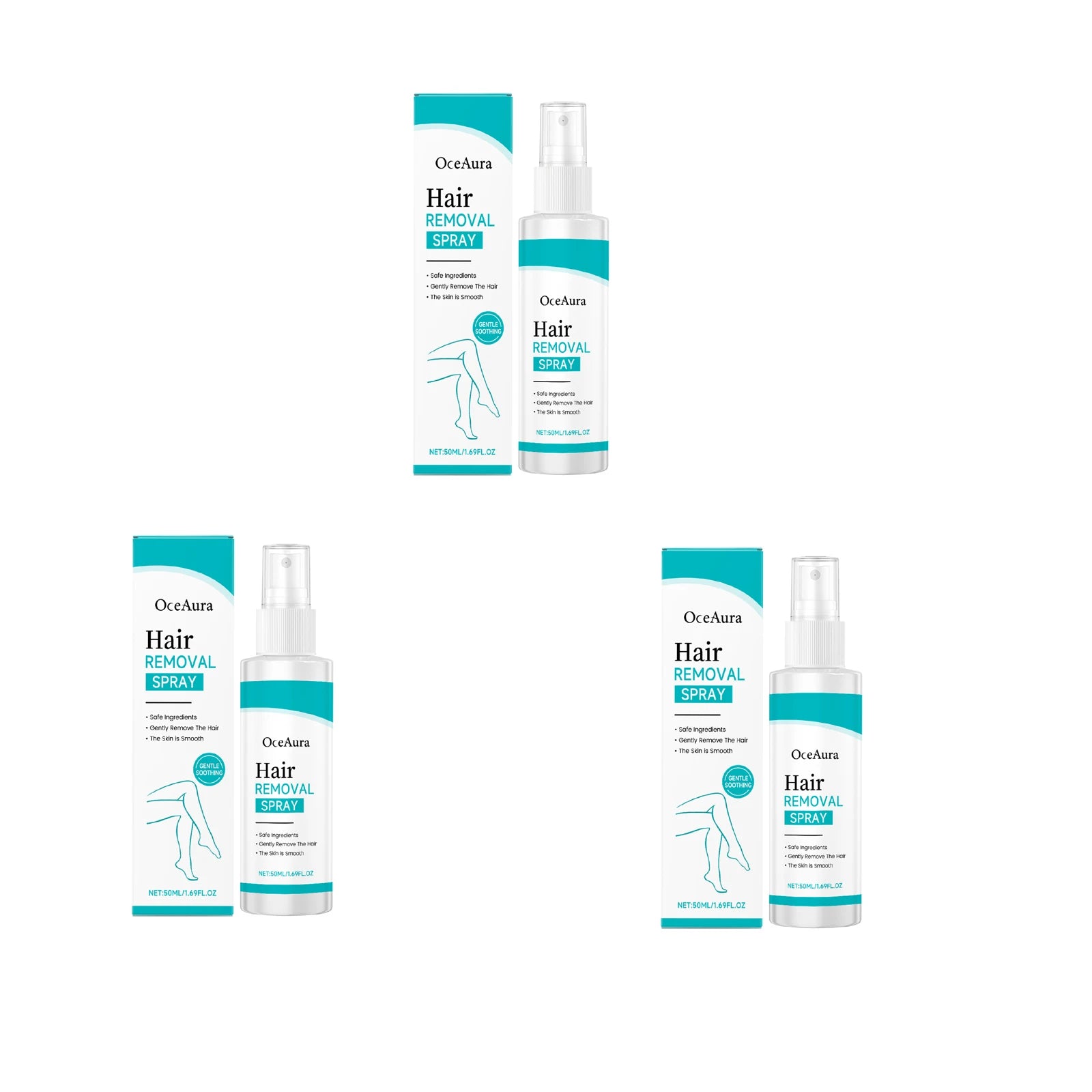 Painless Gentle Hair Removal Spray for Smooth Body Skin - 15