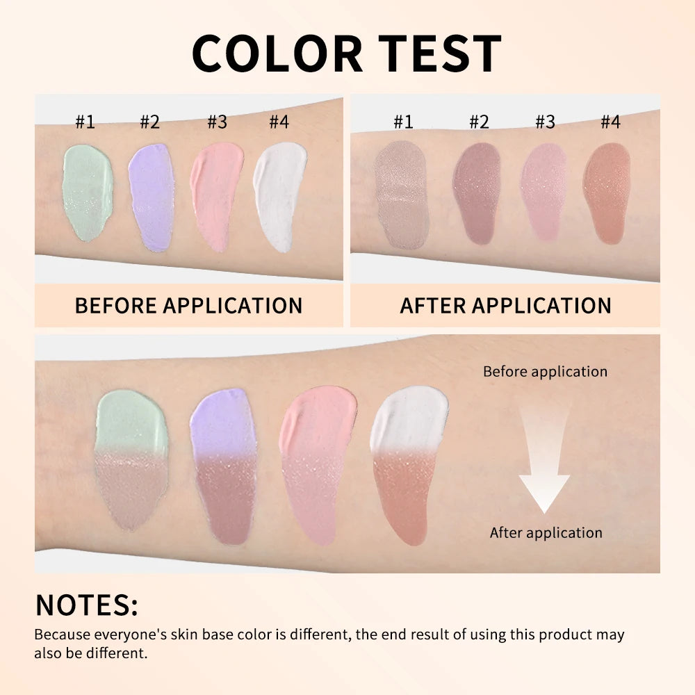 Color Changing Liquid Foundation for Natural Even Skin Tone - 5