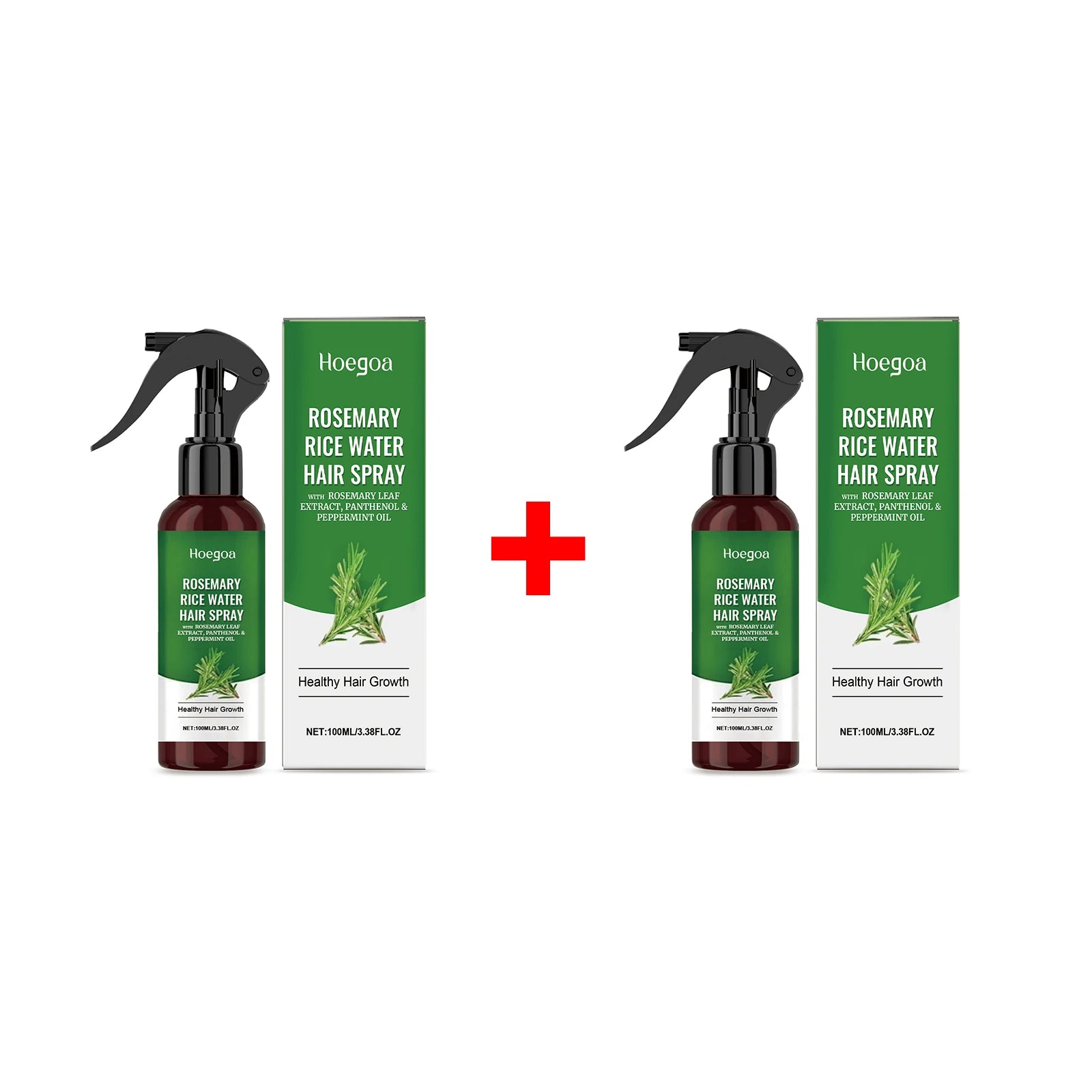 Rosemary Rice Water Hair Spray for Dry Frizzy Hair and Scalp Repair - 21