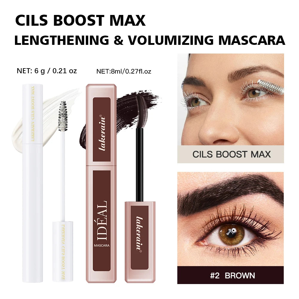 Volumizing Mascara and Lash Primer Set for Long Curling Eyelashes - 37