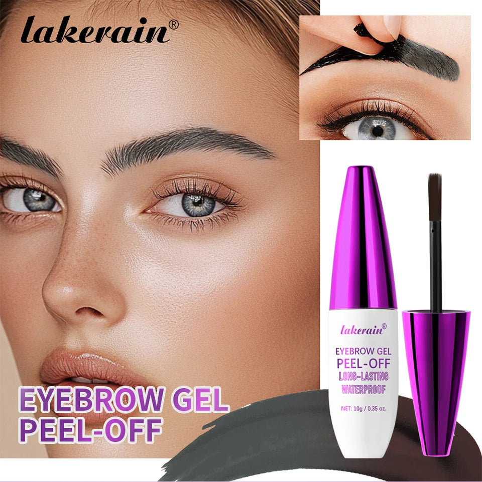 Long-Lasting Waterproof Peel-Off Eyebrow Tint Gel for Natural Brows - 7