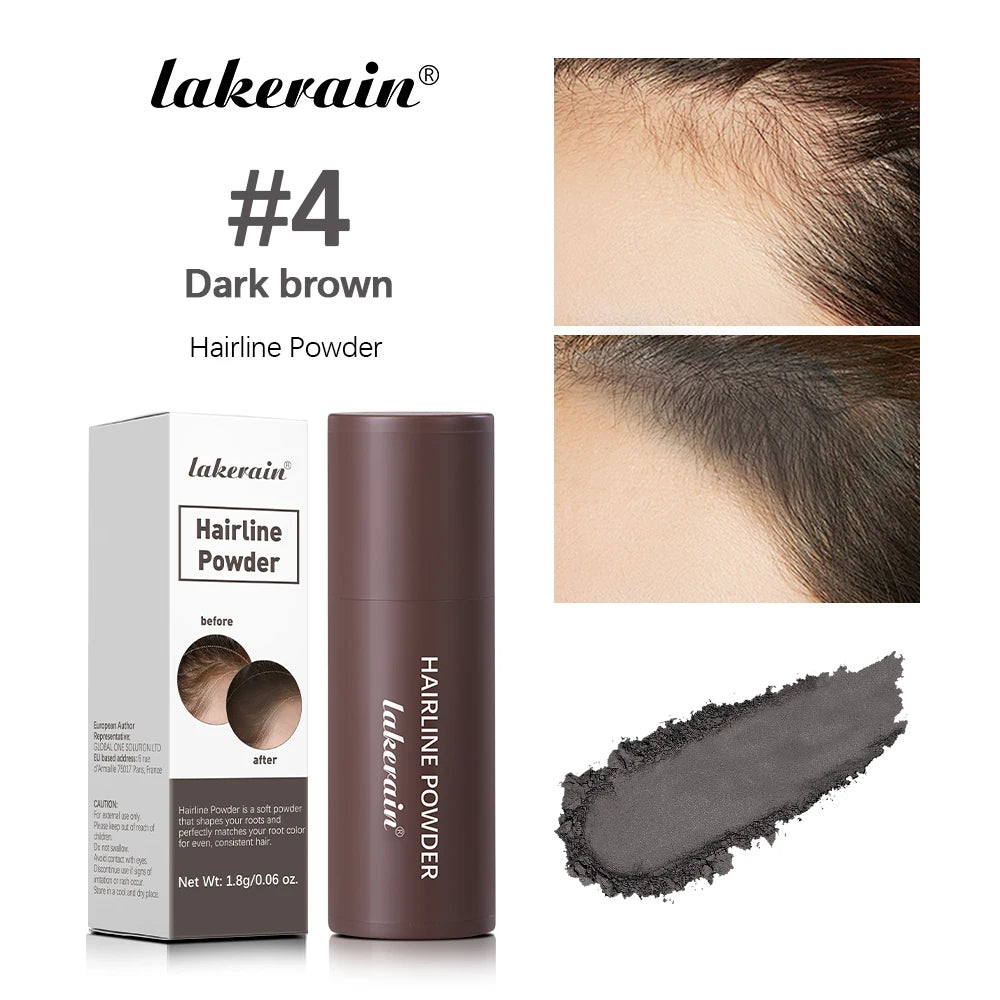 Waterproof Hairline Shadow Powder for Thicker Hair and Eyebrows