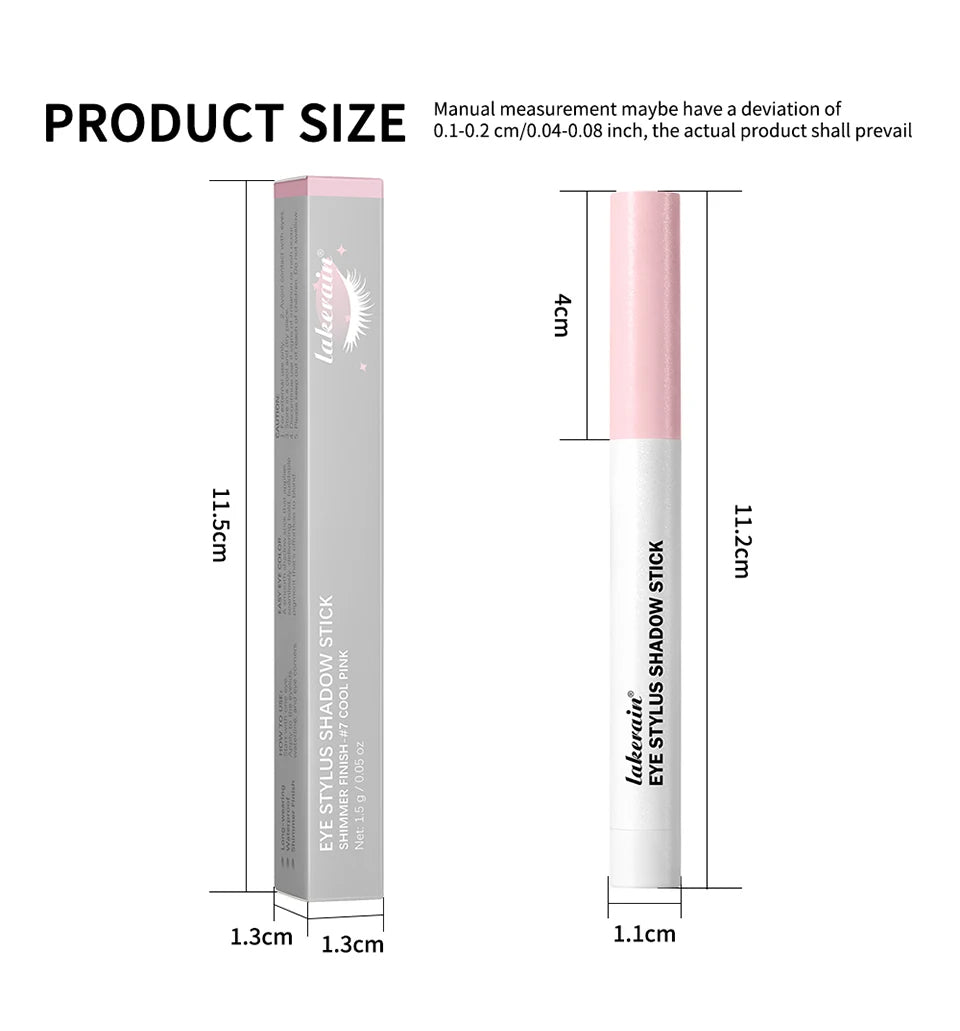 Waterproof Cream Eyeshadow Pencil for Long-Lasting Eye Makeup