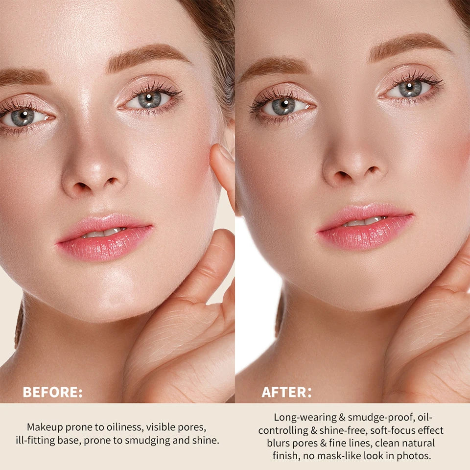 Translucent Loose Setting Powder for Flawless Matte Makeup Finish - 10