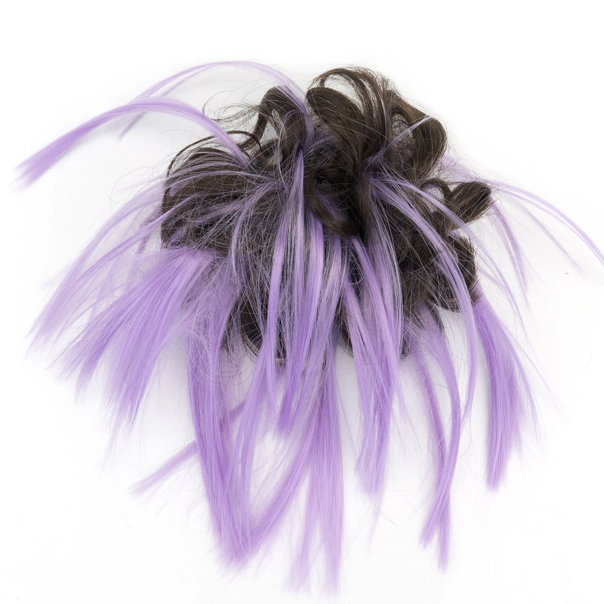 Messy Wavy Hair Bun Scrunchie Extension for Instant Volume and Updo
