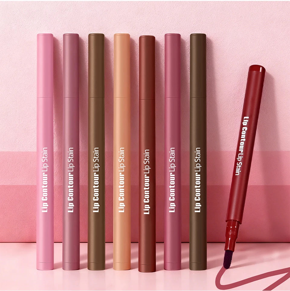 Waterproof Felt Tip Lip Liner Stain for Long Lasting Sculpted Lips - 31