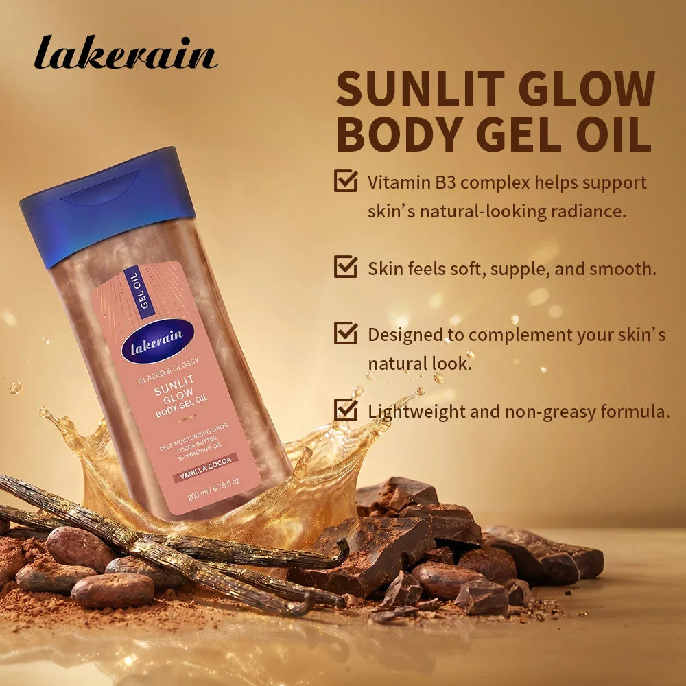 Radiant Hydrating Body Gel Oil for Soft Glowing Skin - 3