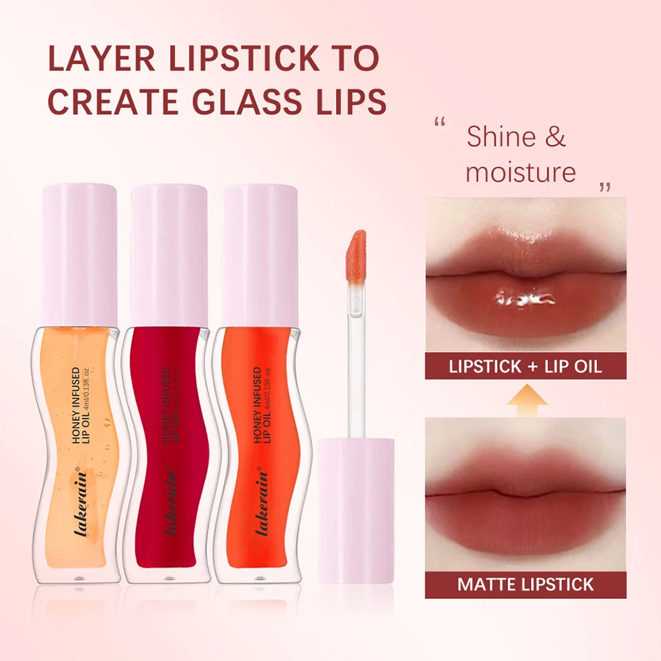 Honey Infused Hydrating Lip Gloss for Soft Nourished Lips