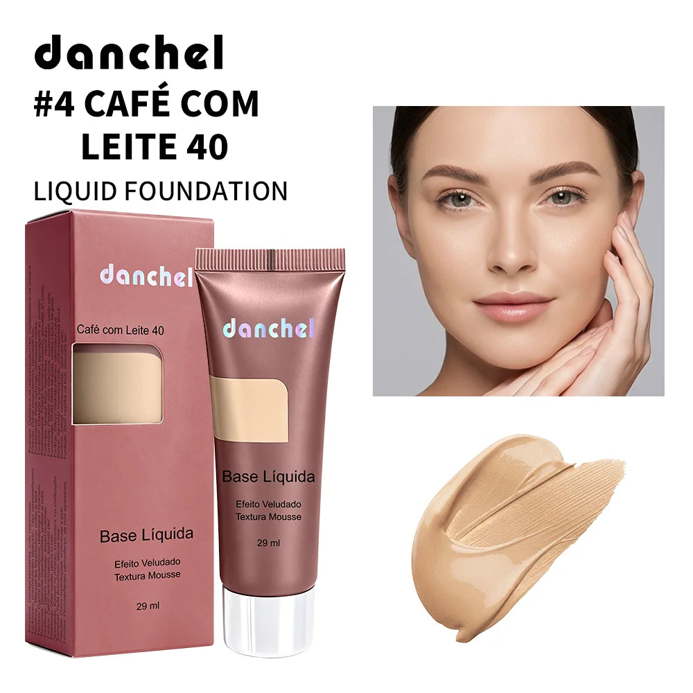 Velvet Matte Liquid Foundation for Flawless Long Lasting Daily Coverage