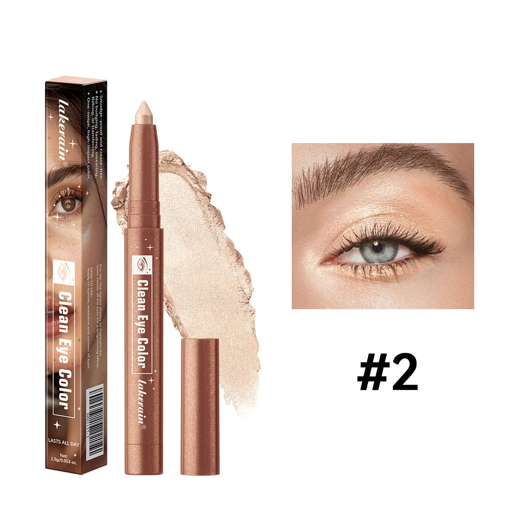 Creamy Eyeshadow Stick for Long-Lasting Shimmer and Metallic Eye Looks - 24