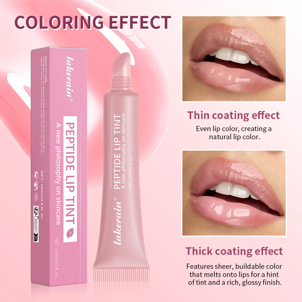 Peptide Moisturizing Lip Tint for Plump and Hydrated Glossy Lips