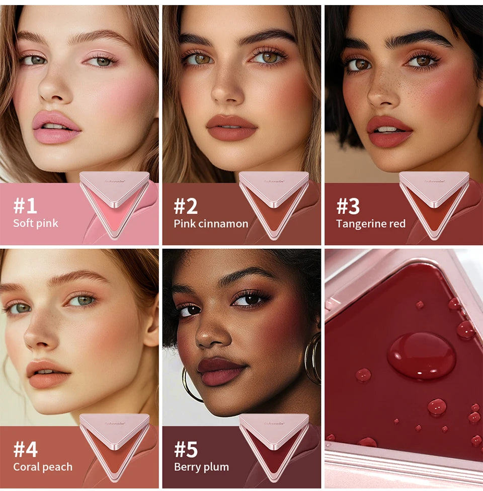 Long-Lasting Matte Bronzer Powder for Smooth Face Contouring - 20