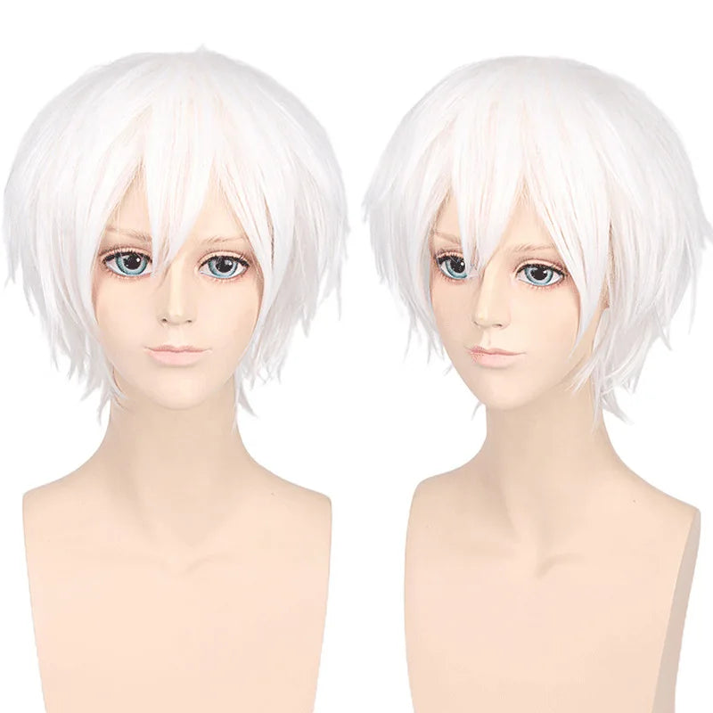Short Bob Wig with Bangs for Cosplay and Daily Costume Parties