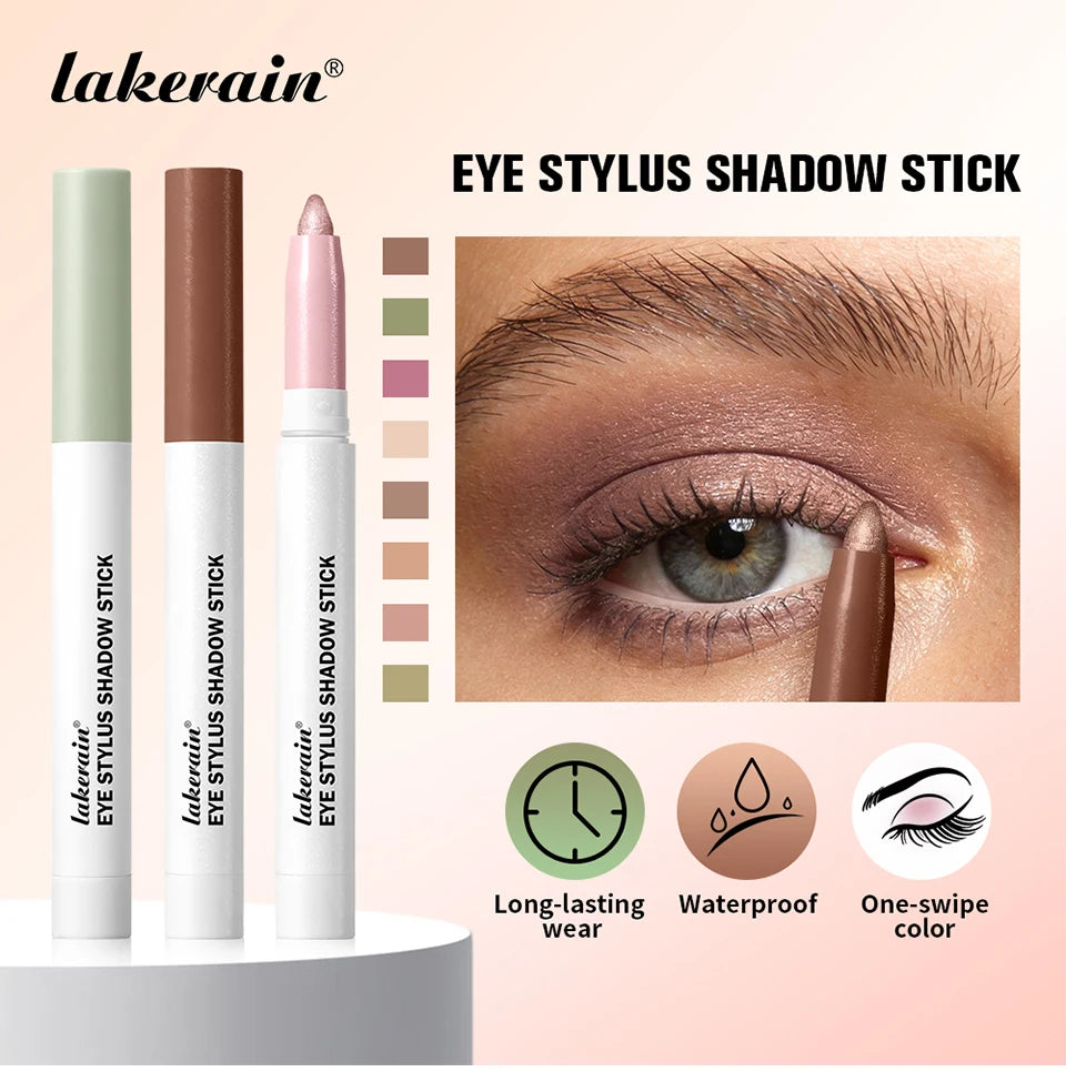 Waterproof Cream Eyeshadow Pencil for Long-Lasting Eye Makeup - 7