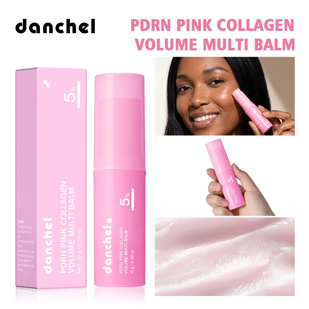 PDRN Pink Collagen Multi Balm for Deep Hydration and Skin Plumping