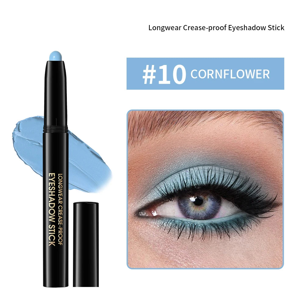 Long-Lasting Waterproof Shimmer and Matte Eyeshadow Pencil - 26