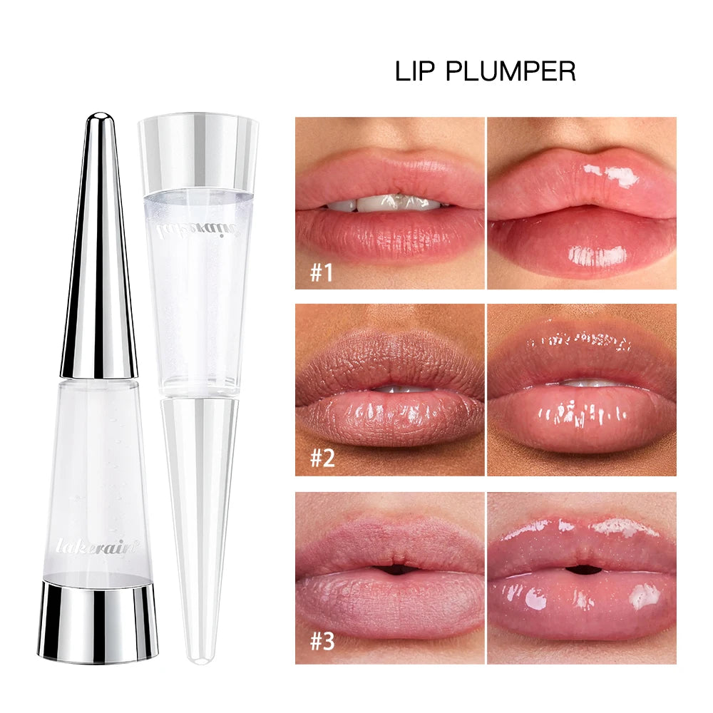 Instant Volumizing Lip Plumper Gloss for Fuller and Hydrated Lips