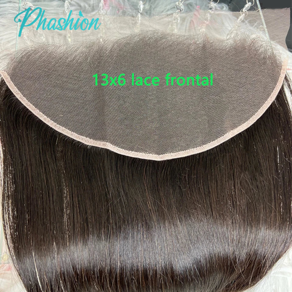 13x6 Transparent Lace Frontal for Natural Hairstyles - 1