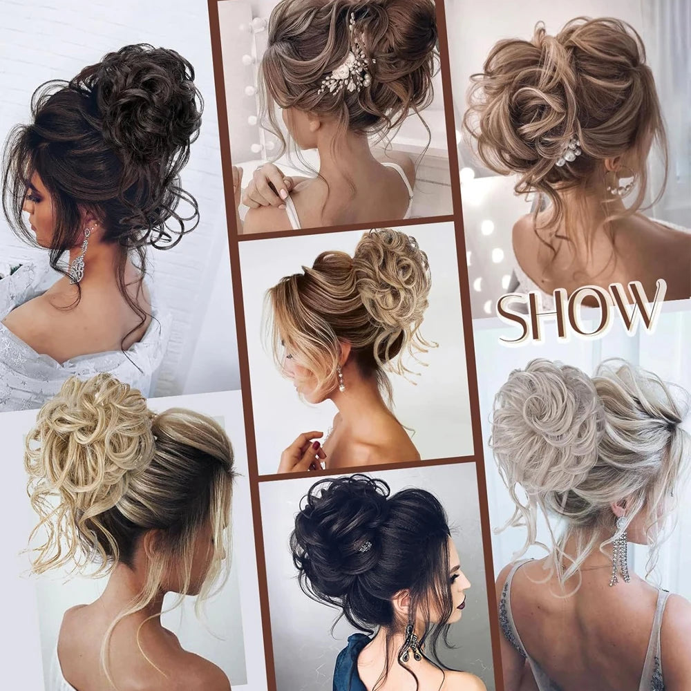 8-Inch Curly Claw Clip Ponytail Hair Extension for Instant Volume - 6