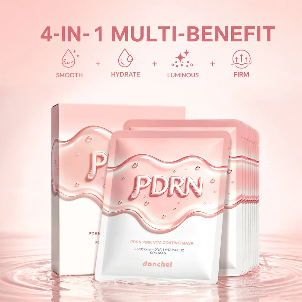 Salmon DNA PDRN Pink Vitamin Hydrating Facial Sheet Mask