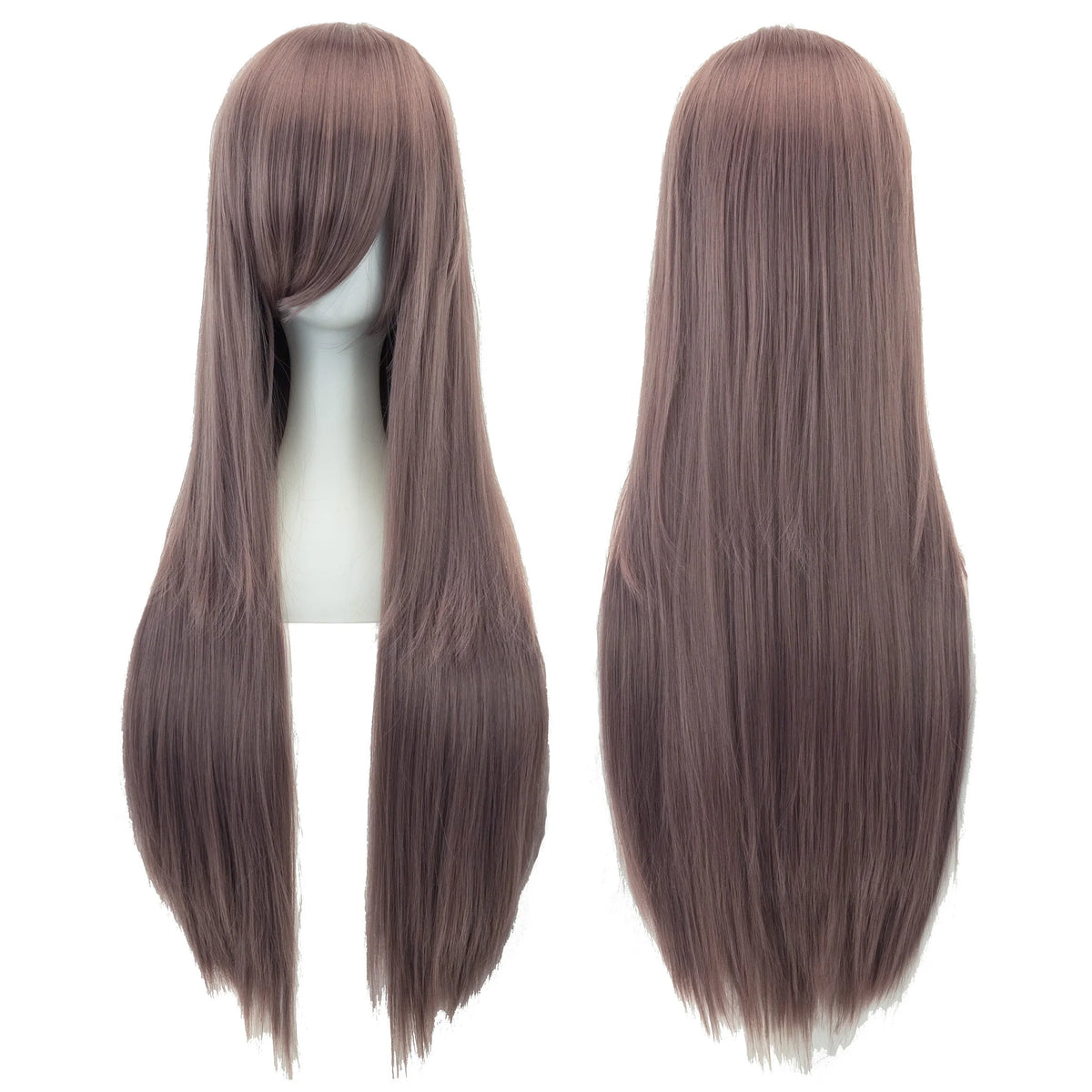 Long Straight Dark Green Cosplay Wig for Anime Halloween Costumes
