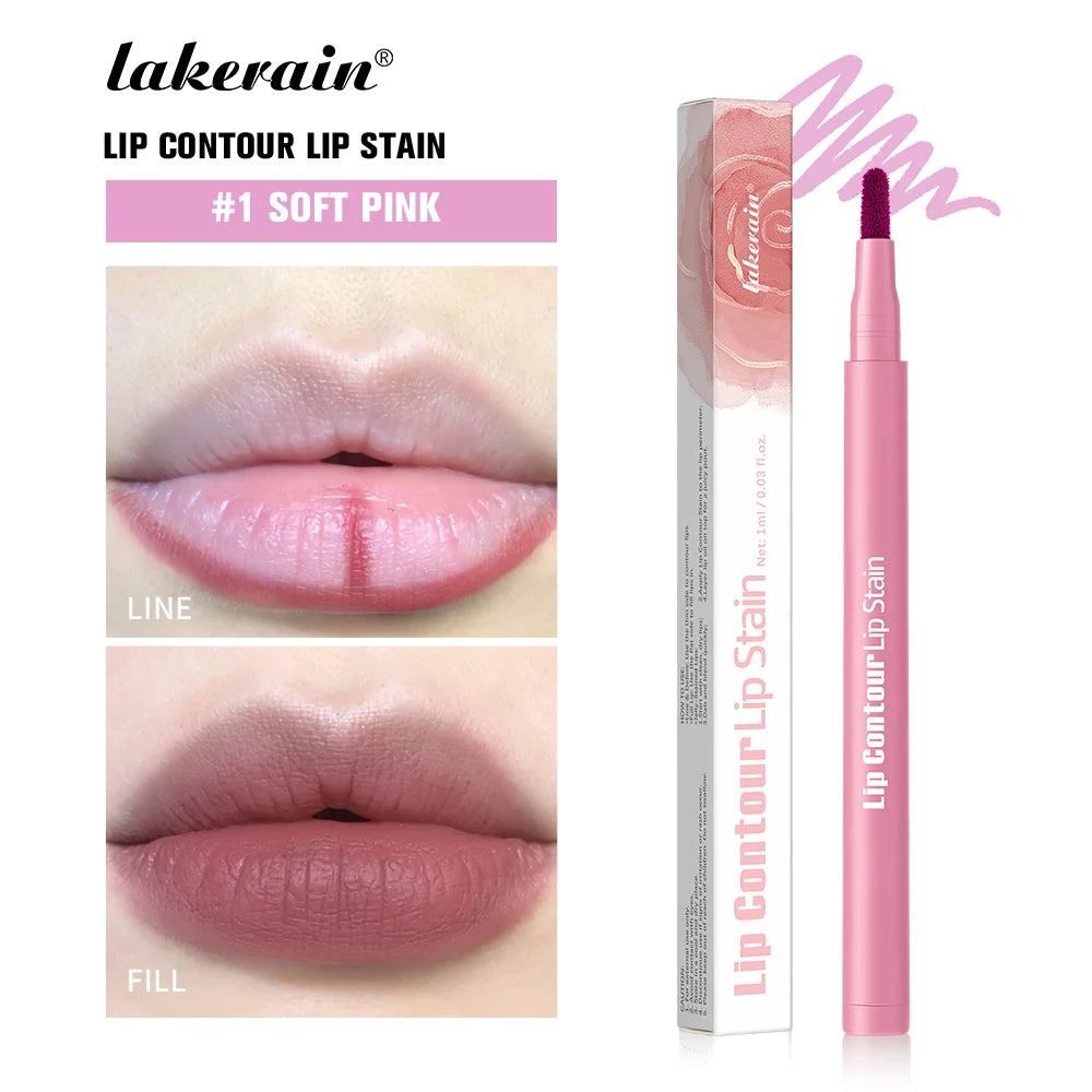 Waterproof Felt Tip Lip Liner for Sculpted and Plump Looking Lips - 41