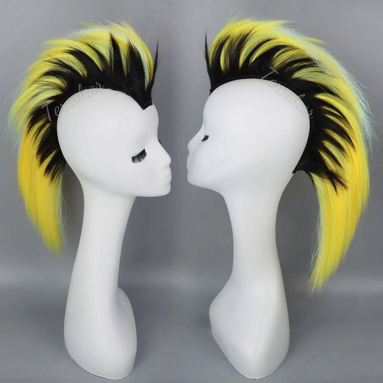 Mohawk Helmet Wig Decoration for Motorcycle and Sports Helmets - 4