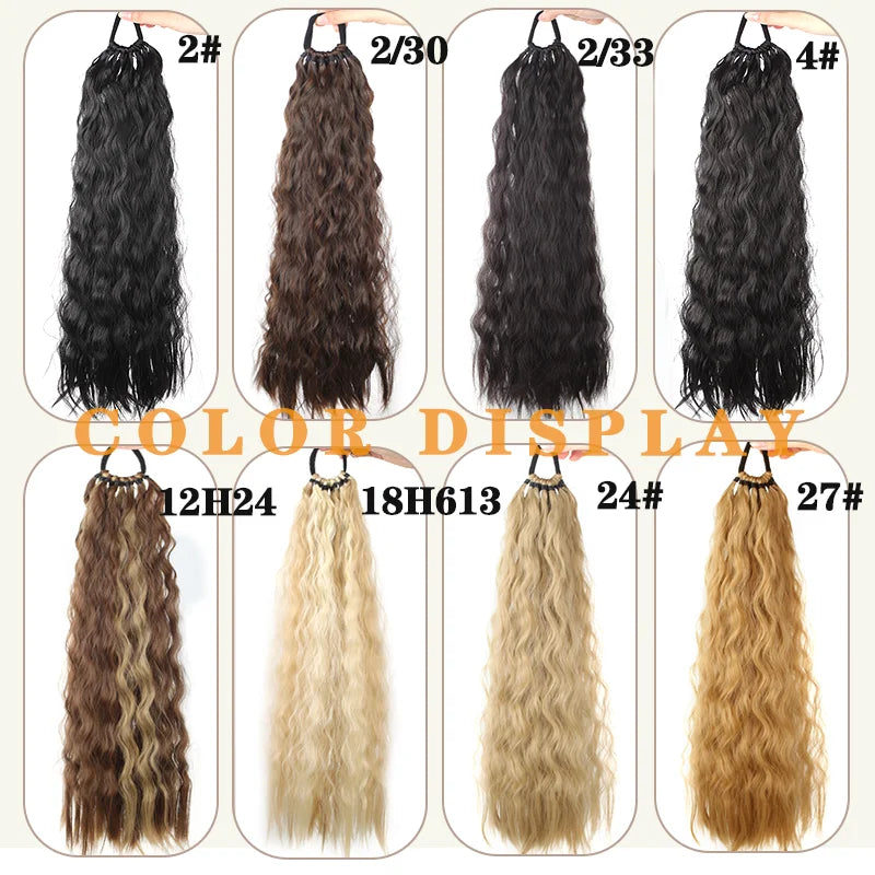 Wavy Synthetic Ponytail Extension for Instant Hair Volume
